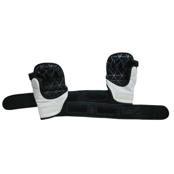 RDX Yellow/Black Sparring Gloves With Wrist Strap - Picture 7 of 9